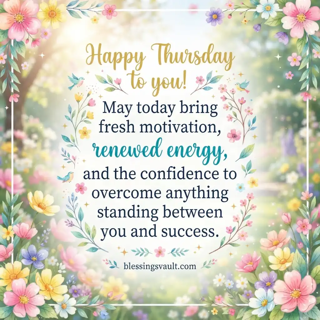 300 Beautiful Thursday Blessings, Quotes and Prayers 2026 11 Thursday Inspirational Quotes And Images