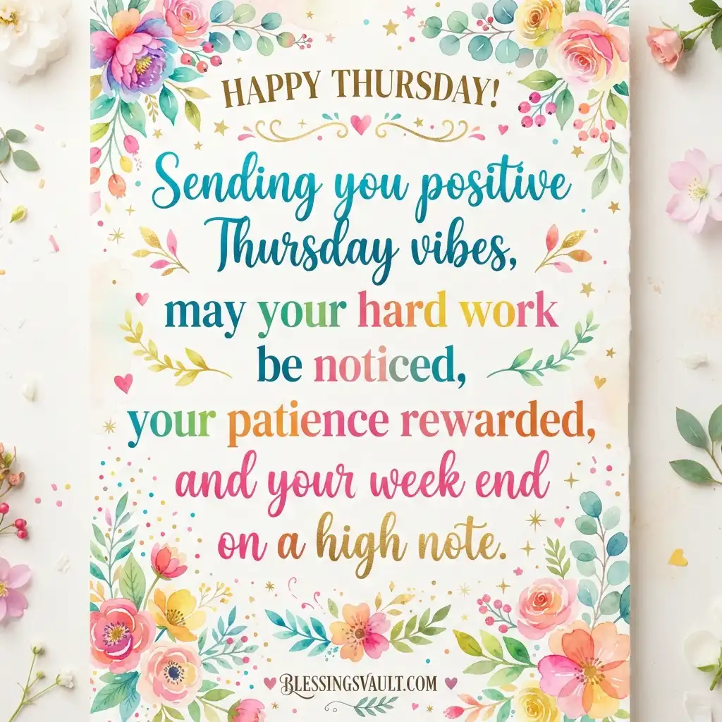 300 Beautiful Thursday Blessings, Quotes and Prayers 2026 10 Thursday Inspirational Quotes And Images