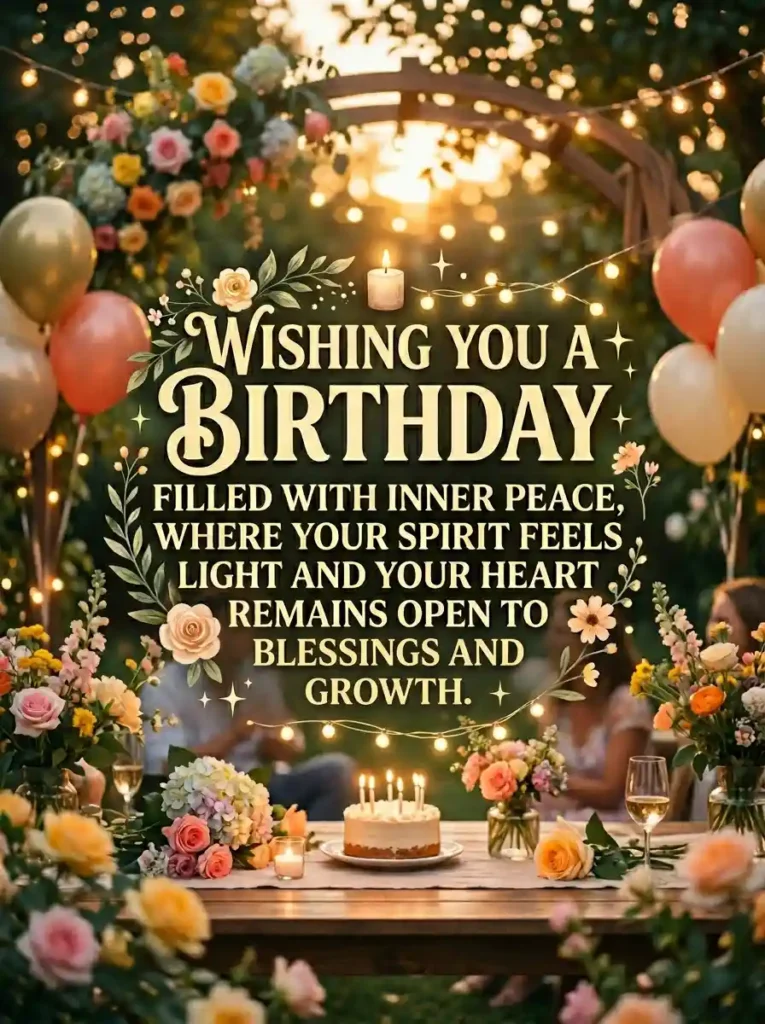 Birthday Blessings: 500+ Heartfelt Messages for Loved Ones 4 Spiritual happy birthday blessings