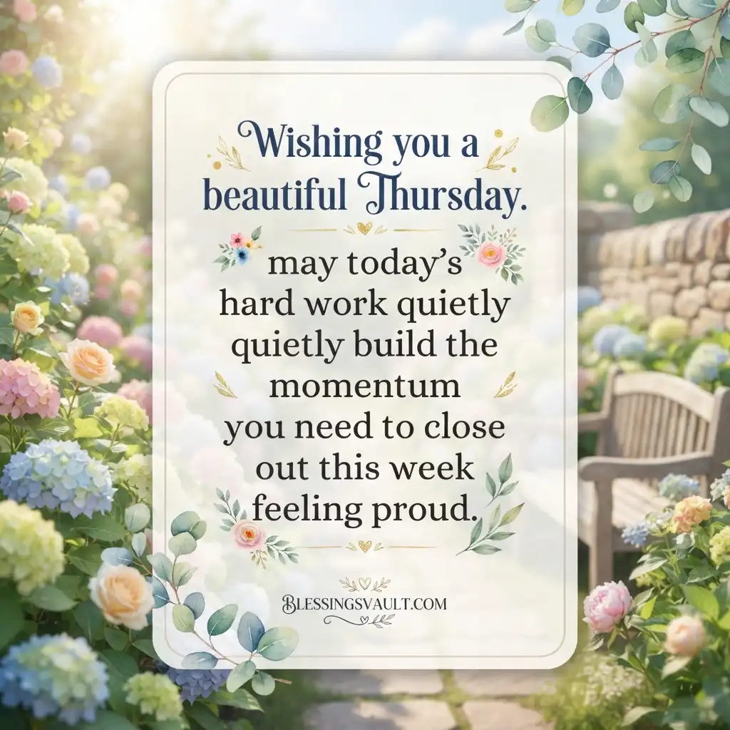 300 Beautiful Thursday Blessings, Quotes and Prayers 2026 6 Thursday Inspirational Quotes And Images