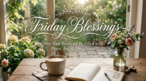 Friday Blessings, Quotes & Prayers 2026