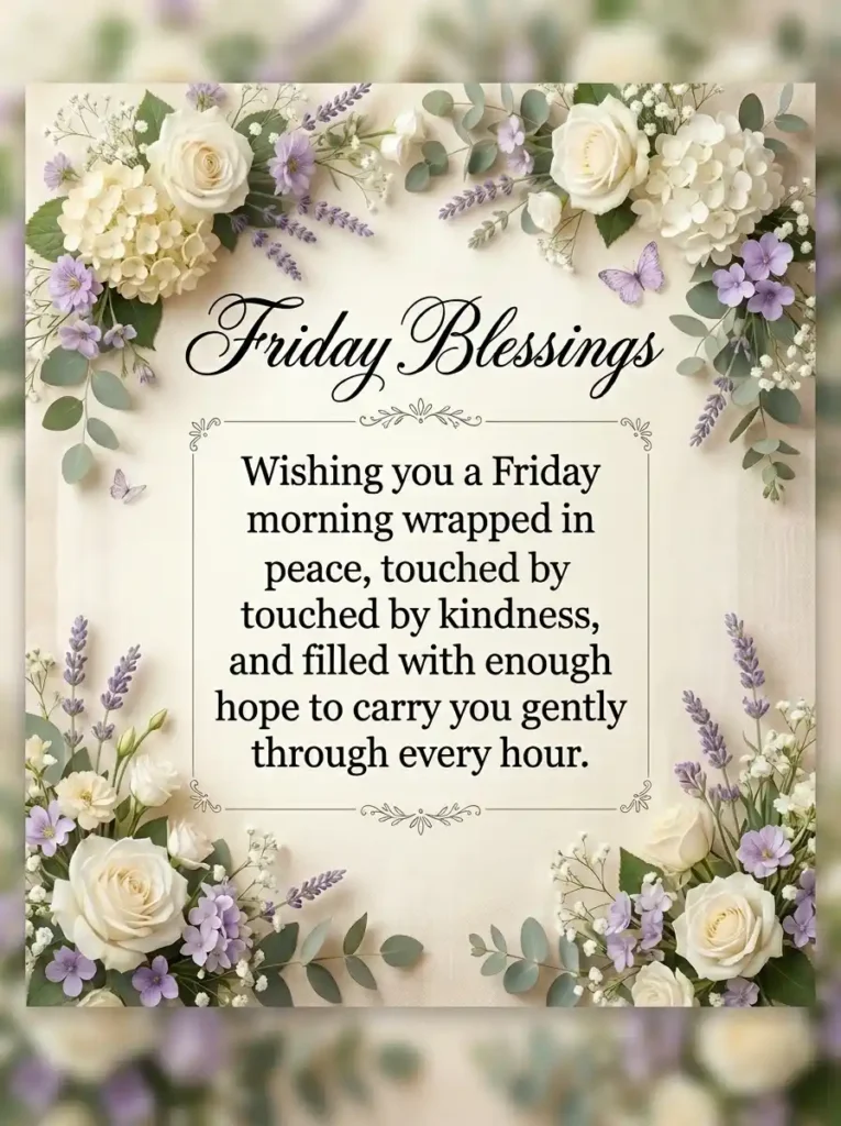 110 Beautiful Good Morning Friday Blessings Images 4 Friday Good Morning Messages