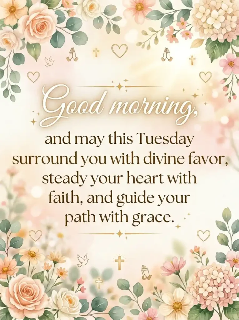 555 Beautiful Good Morning Tuesday Blessings & Quotes 4 Good morning tuesday blessings and prayers