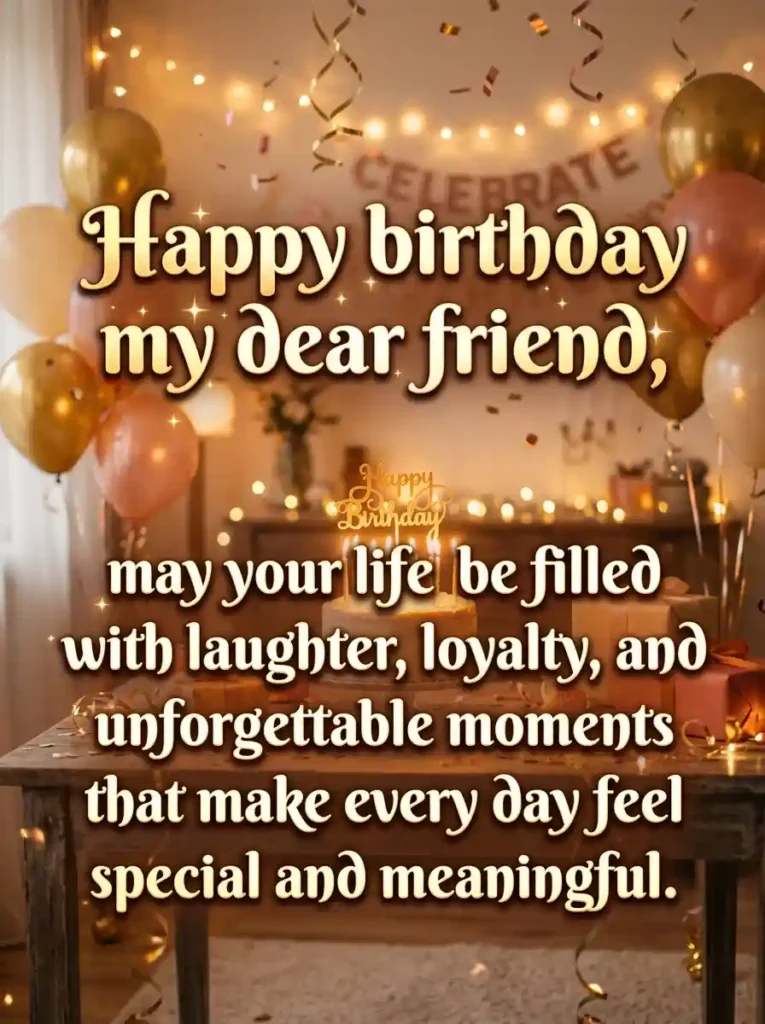 Birthday Blessings: 500+ Heartfelt Messages for Loved Ones 5 Happy birthday message to a friend