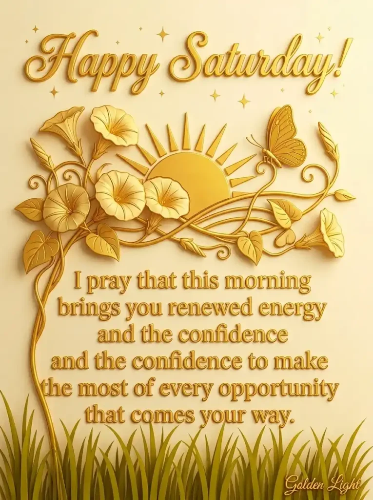 560 Inspirational good morning saturday blessings images and quotes 2026 3 Happy Saturday Morning Blessings