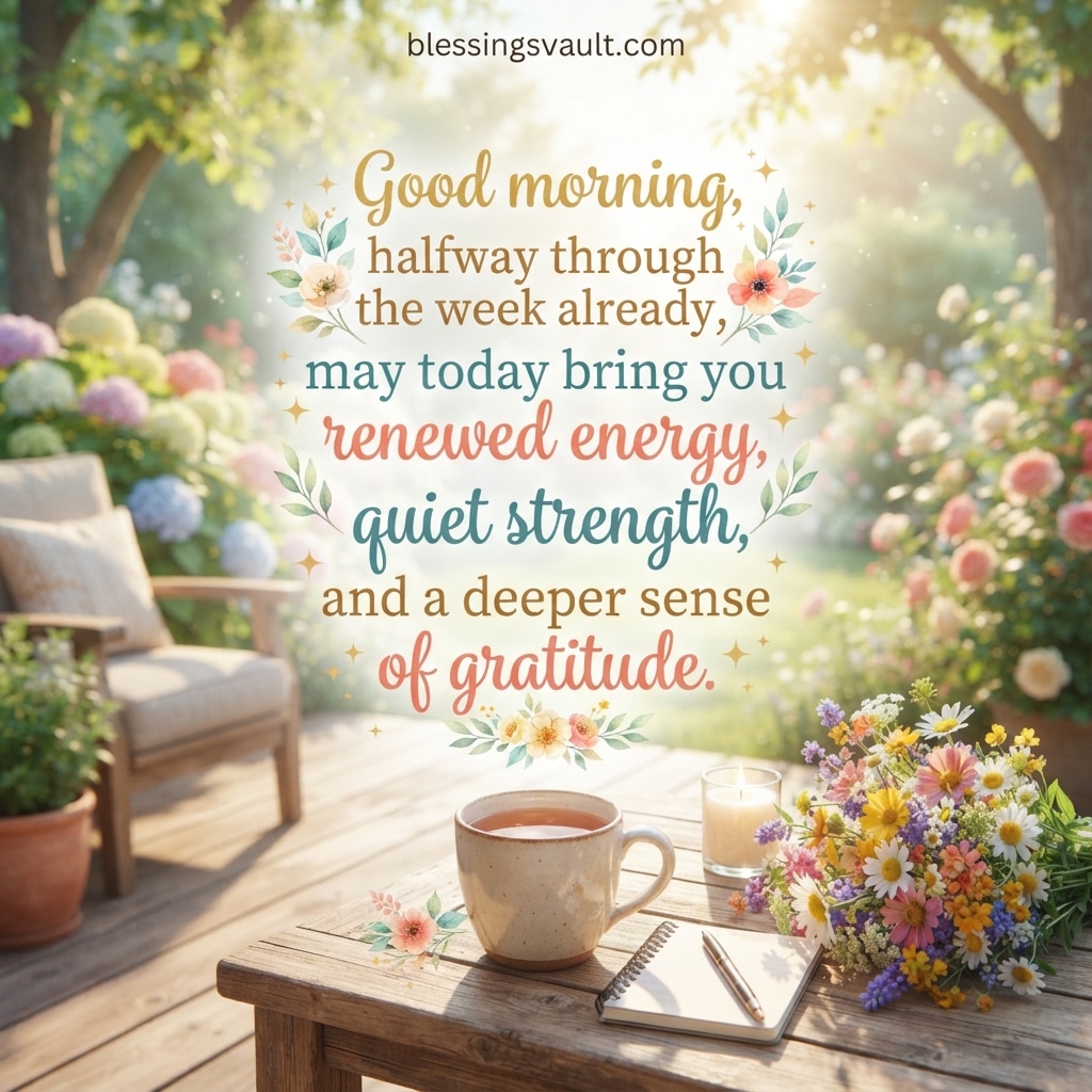310 Beautiful Good Morning Wednesday Blessings 2026 2 Meaningful Wednesday Good Morning Images