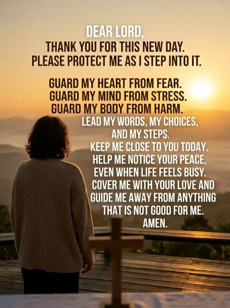 25 Prayers for Protection for Peace and Safety 2 Morning Prayer for Protection