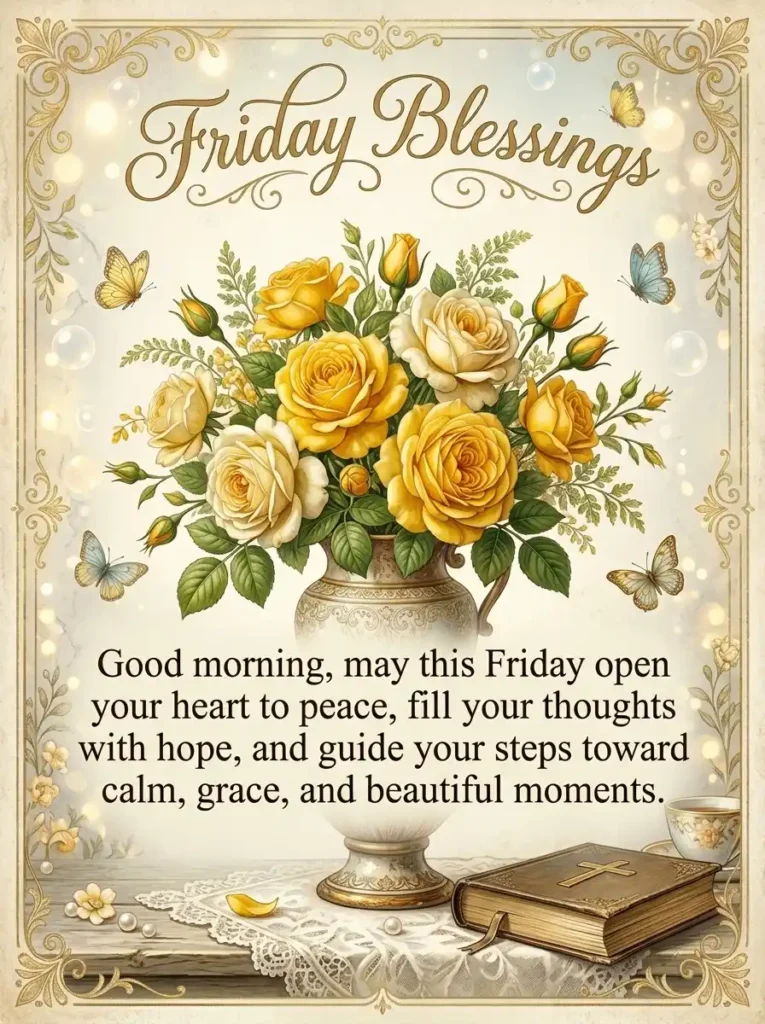 110 Beautiful Good Morning Friday Blessings Images 2 Beautiful Good Morning Friday Blessings Images