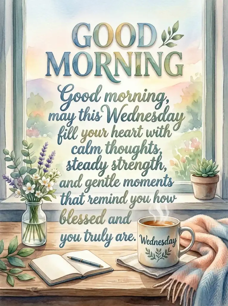 310 Beautiful Good Morning Wednesday Blessings 2026 2 Inspirational Good Morning Wednesday Blessings