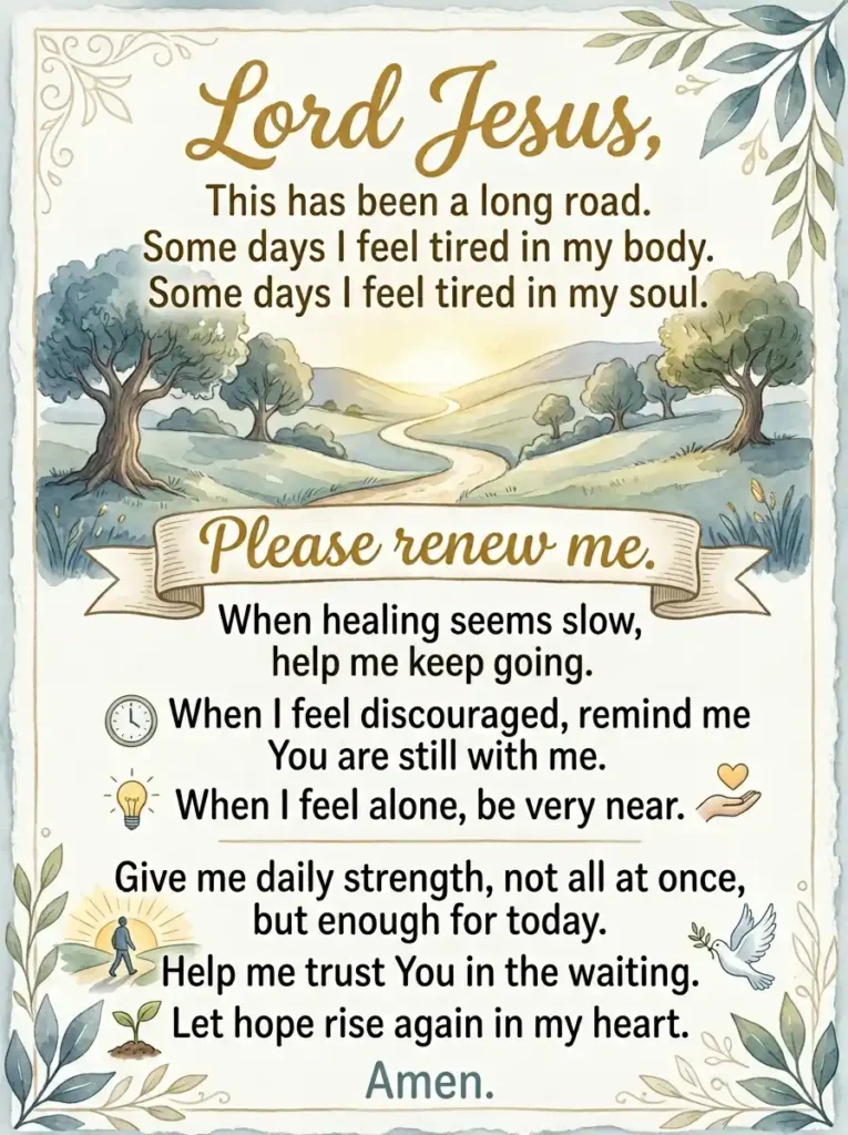 15 Best Prayers for Healing and Strength in Difficult Times 4 Prayer for Healing From Long Illness