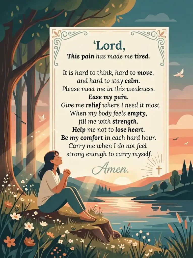 15 Best Prayers for Healing and Strength in Difficult Times 2 Prayer for Pain and Weakness