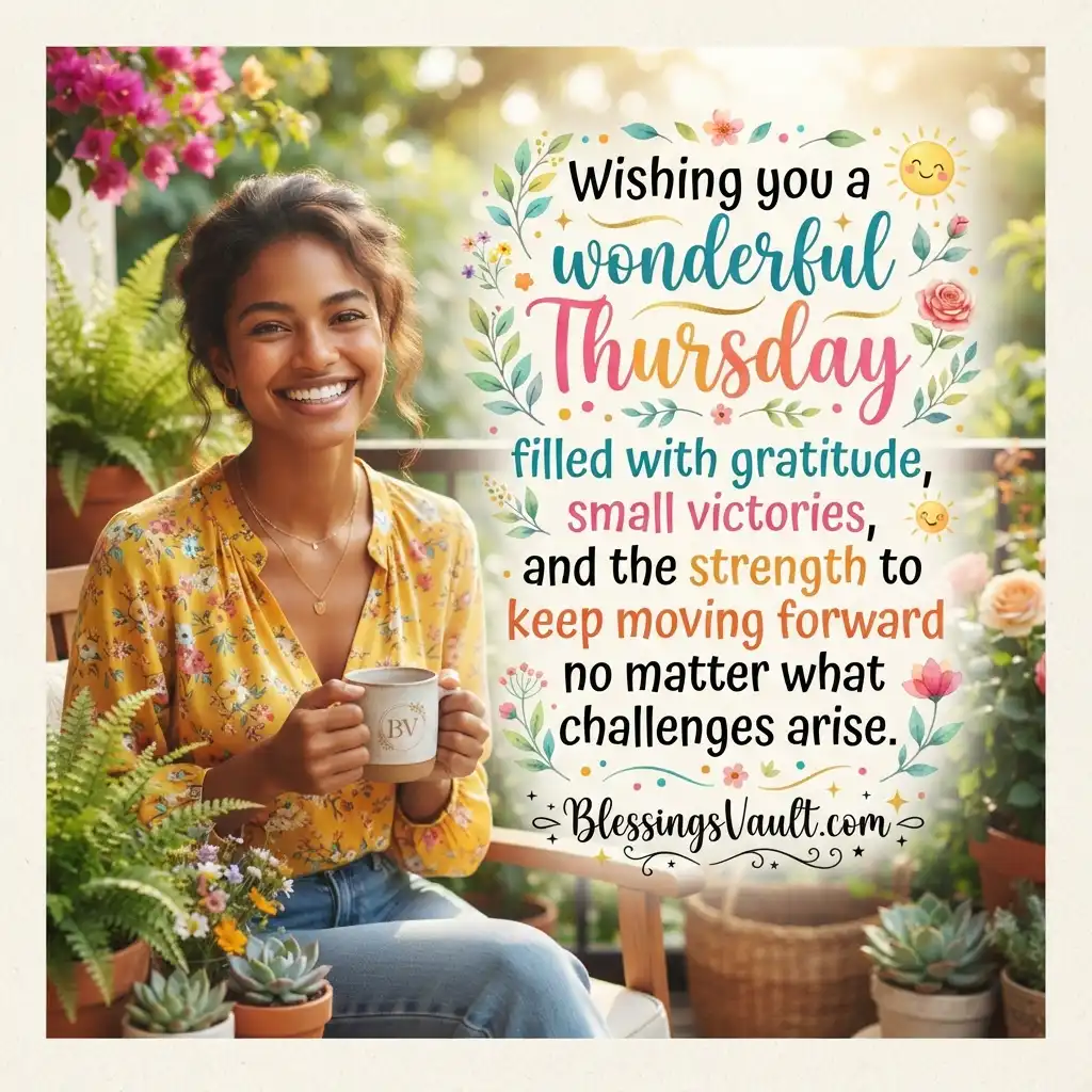 300 Beautiful Thursday Blessings, Quotes and Prayers 2026 7 Thursday Inspirational Quotes And Images