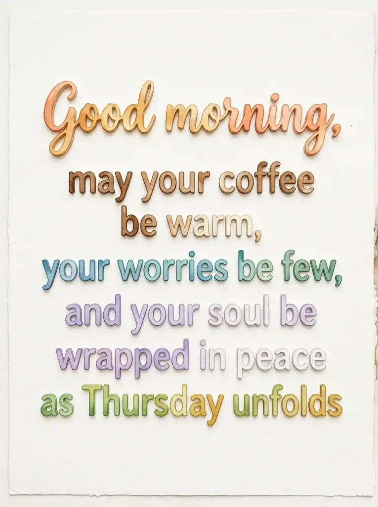 300 Beautiful Thursday Blessings, Quotes and Prayers 2026 2 Thursday Morning Blessings