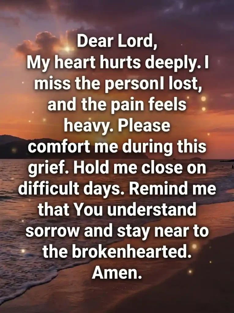 12 Gracefull Daily Prayers for Peace and Comfort 2026 4 Prayer for Peace After Losing Someone