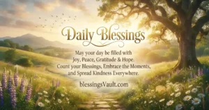 Daily Blessings